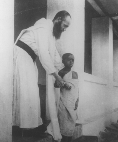 P. Franziskus Karl Leuthner OSB: P. Franziskus Leuthner OSB um 1904/5 in der Missionsstation Peramiho/Deutsch-Ostafrika (Quelle: Archiv Beuron)